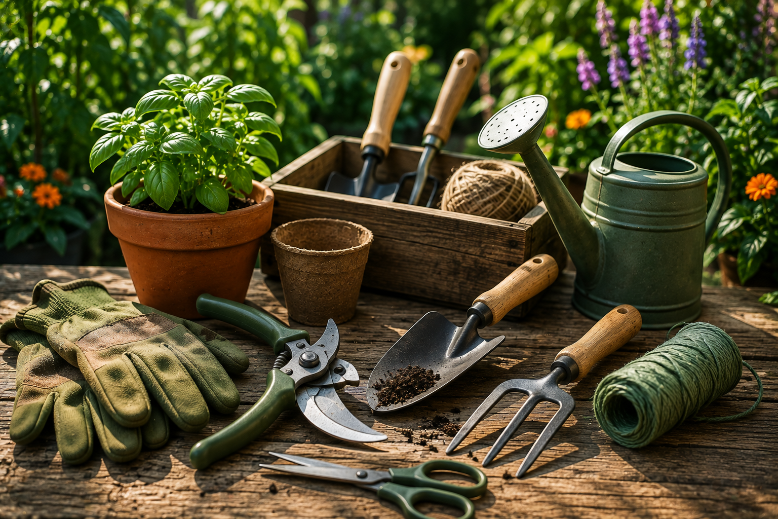 Herramientas imprescindibles para el jardín