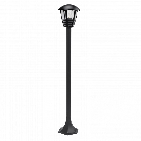 ABRILA  Farola Alnilan Para Jardin, Color Negro Ip 44