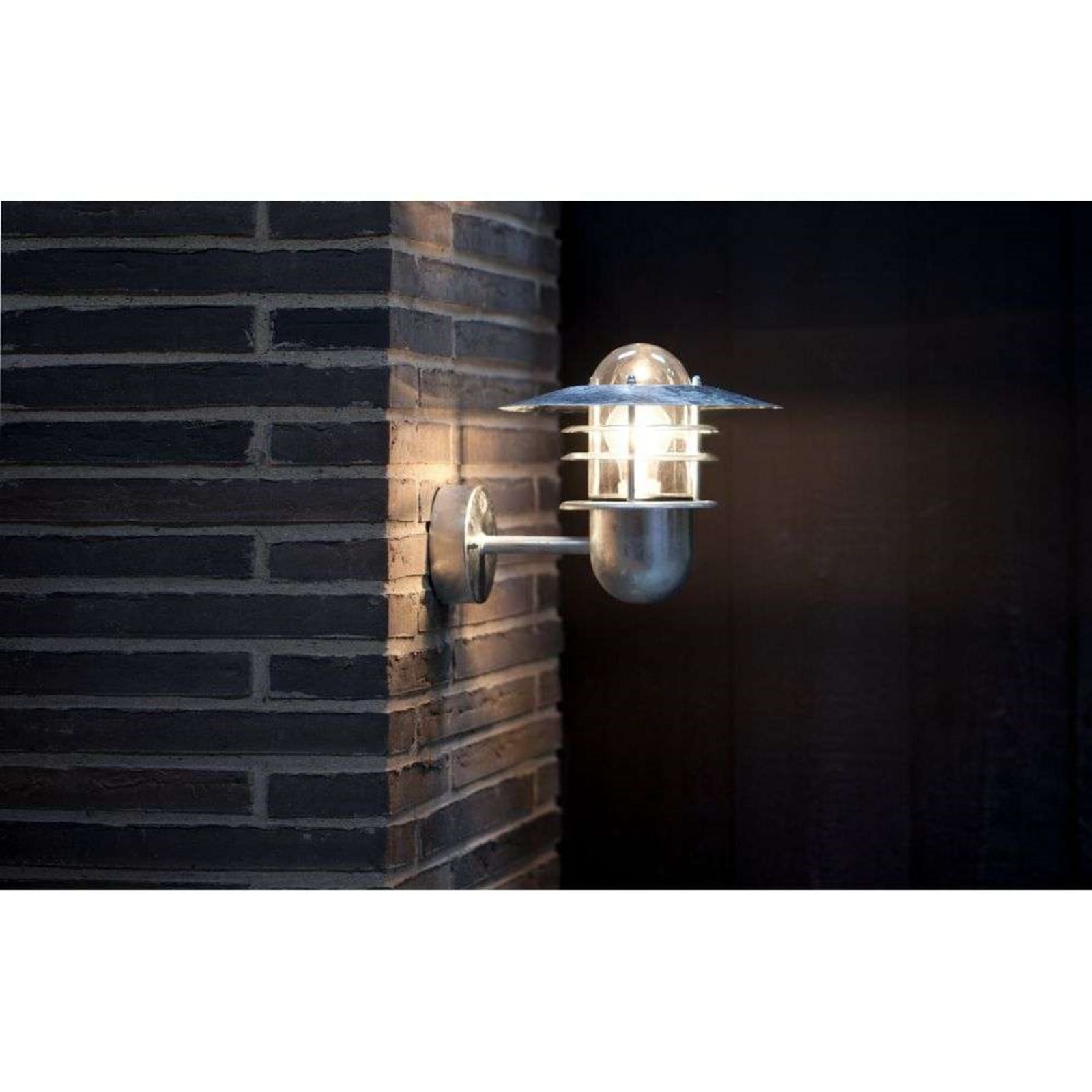 Agger Aplique de Pared Galvanised - Nordlux - Terraza - Metal