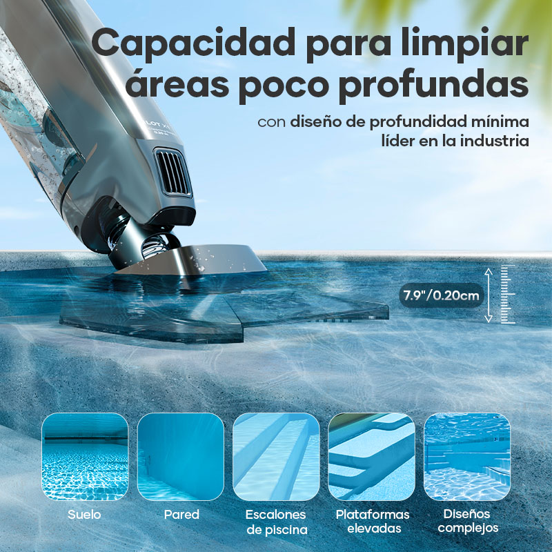 Aiper Pilot X1 Aspiradora de piscina de mano