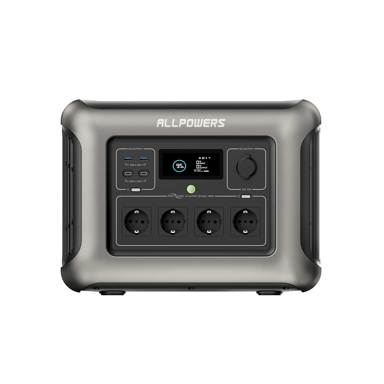 ALLPOWERS R1500 - Estación de energía portátil 1800 W 1152 Wh