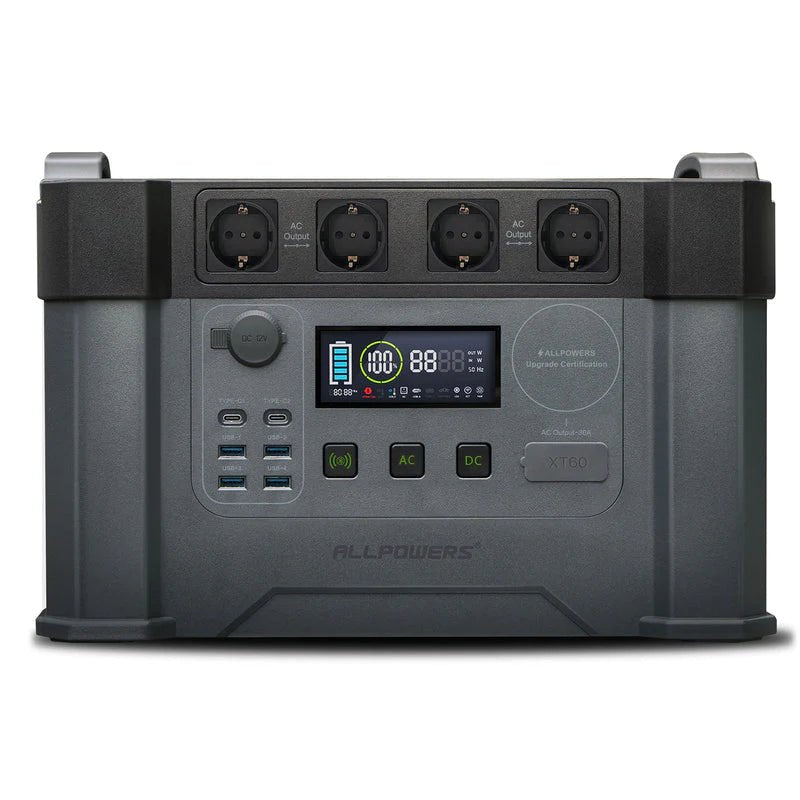 ALLPOWERS S2000 Pro - Estación de energía portátil 2400 W 1451 Wh