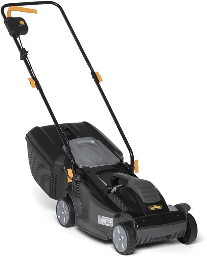 Alpina Cortacésped eléctrico BL 380 E, Ancho de corte 38 cm, Motor de 1400 W,