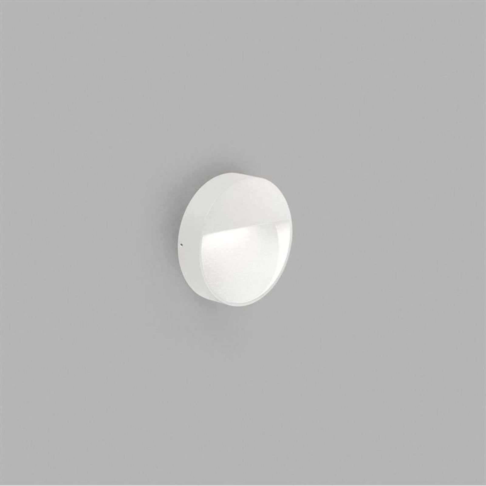 Aplique de pared Serious 2 IP54 2700K blanco - LIGHT-POINT - Terraza - Aluminio