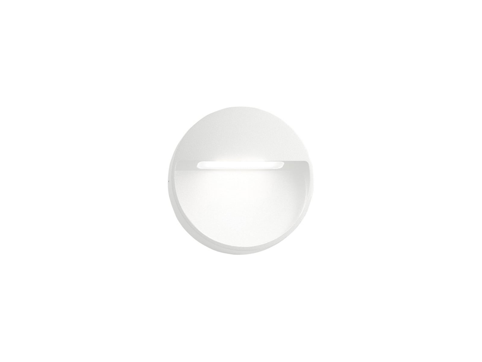 Aplique de pared Serious 3 IP54 2700K blanco - LIGHT-POINT - Terraza - Aluminio