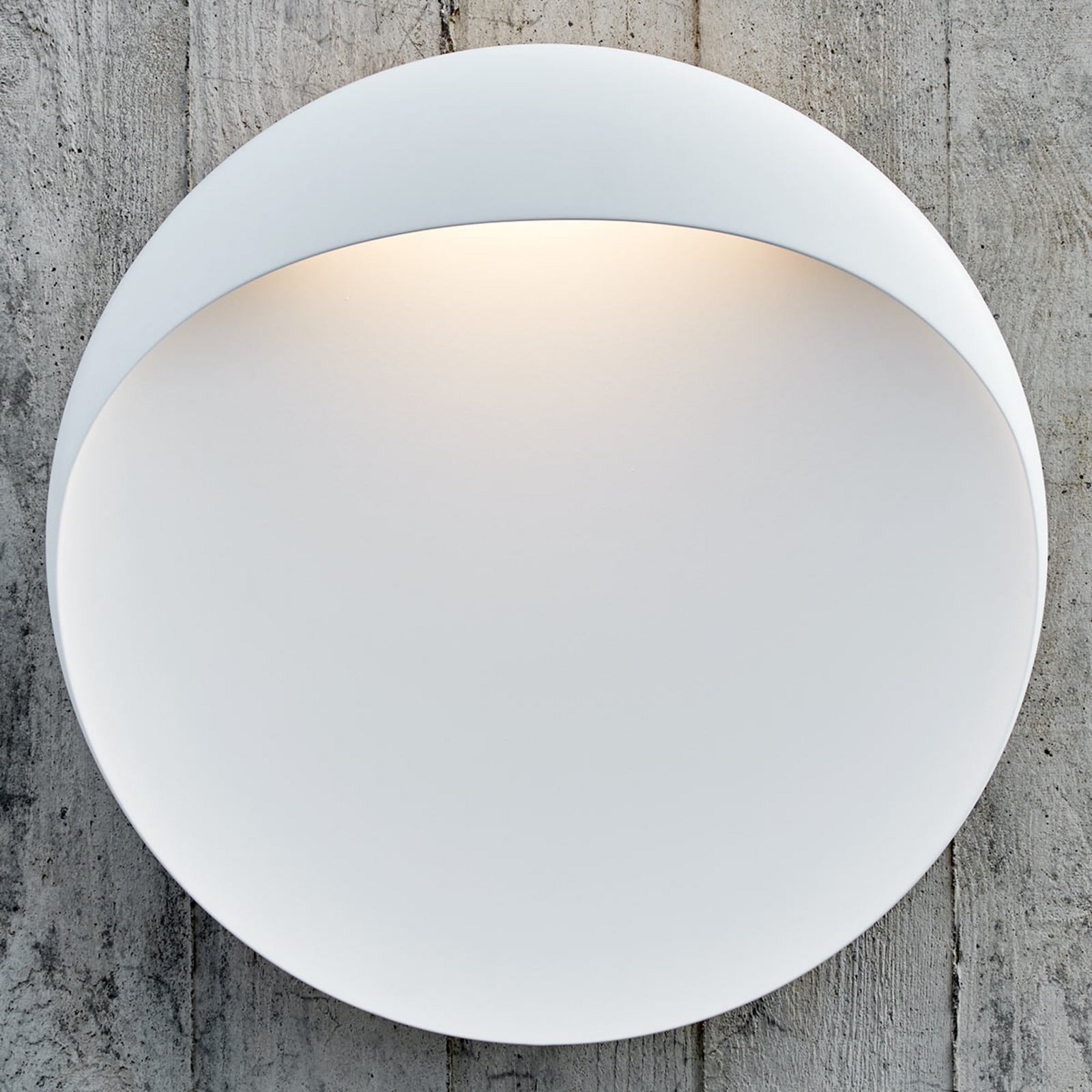 Aplique Flindt, Ø 40 cm, 2700 K, blanco - Louis Poulsen - Sala de estar / salón - Diseño - Aluminio - Redonda