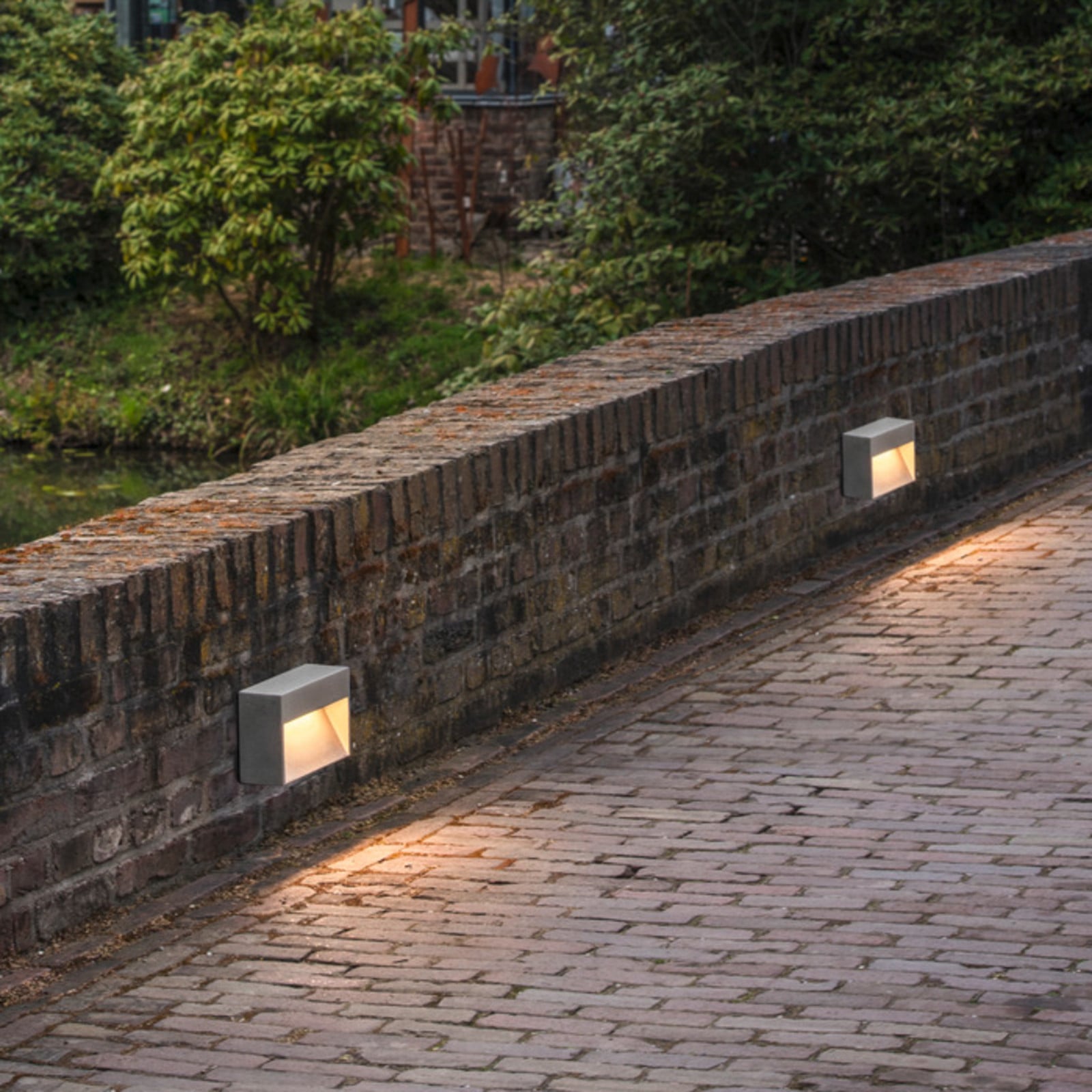 Aplique LED para exterior Concreto M IP65 Light Grey - SLV - Moderno - Hormigón / Cemento - Angular