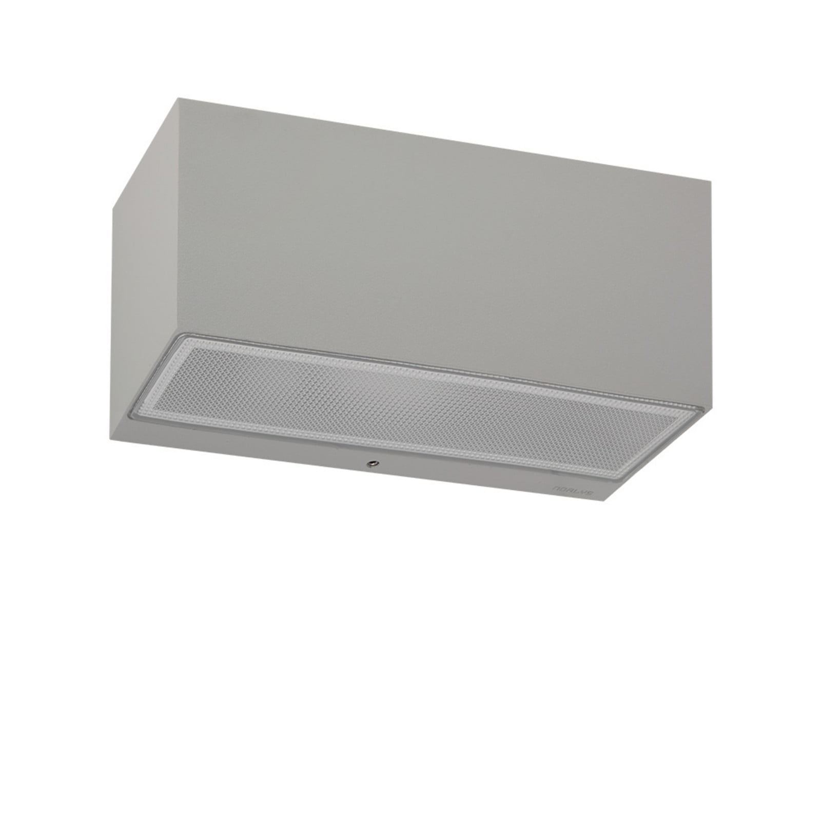 Aplique LED para exterior grande Asker, 13,7 W, aluminio - Norlys - Terraza