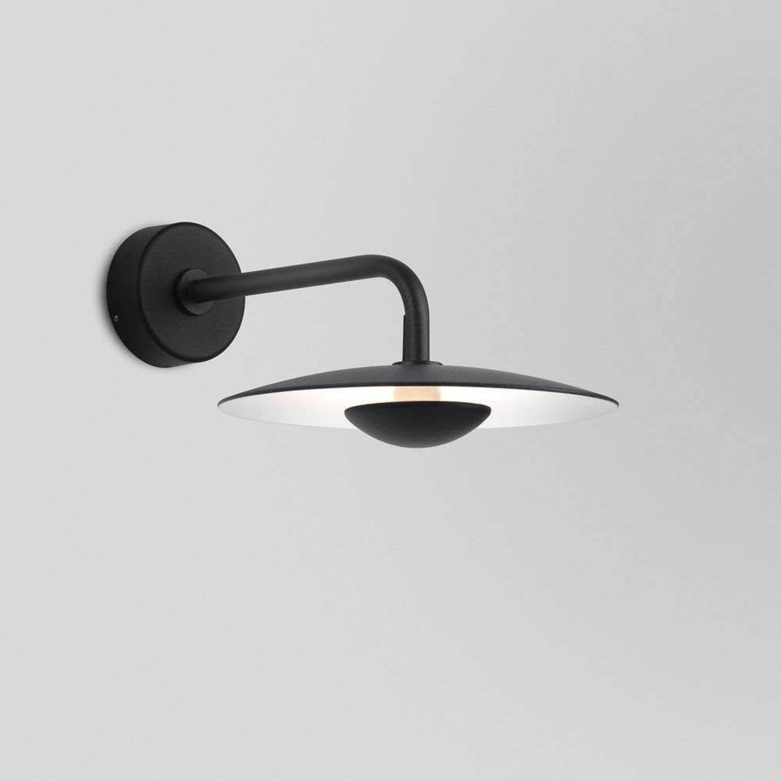 Aplique para exterior Ginger 20A, atenuable IP65, negro/blanco - MARSET - Terraza - Aluminio