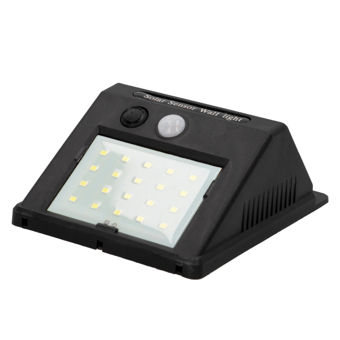 Aplique solar 20 led con sensor de movimiento