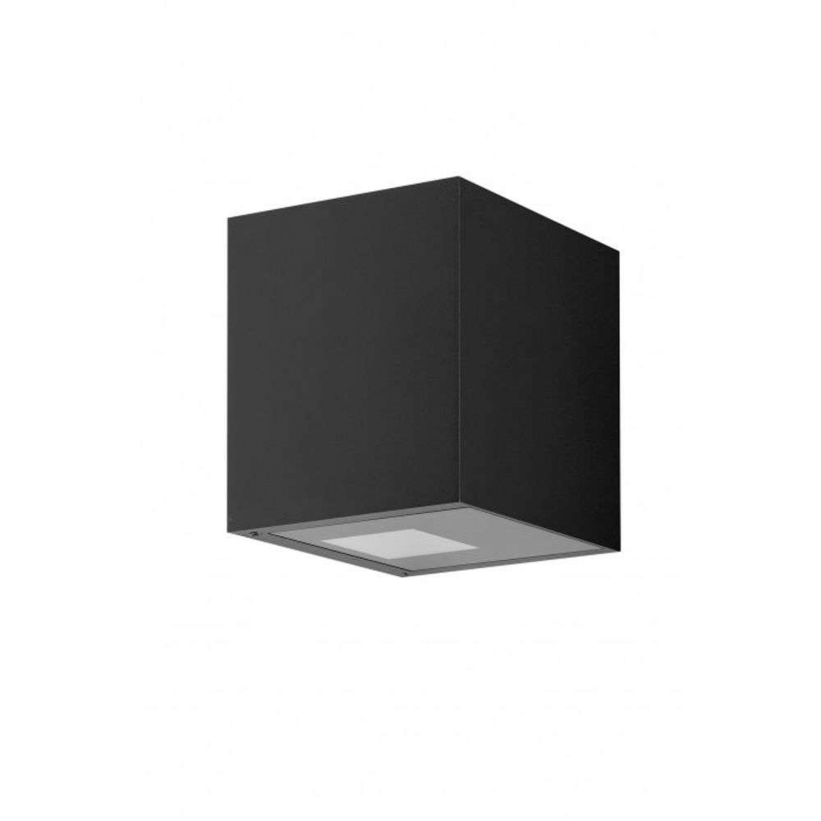 Arca XL W150 Aplique Exterior Negro - Antidark - Terraza - Aluminio
