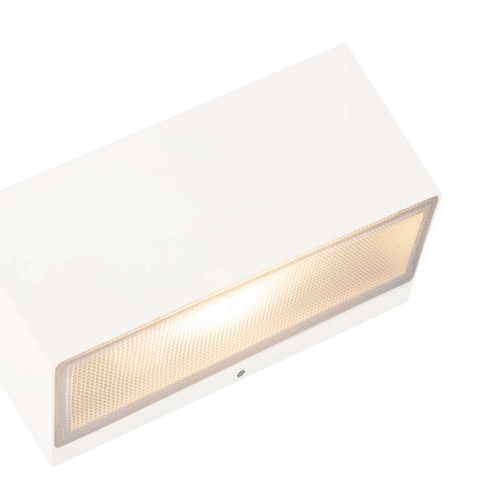 Asker Big Down LED Aplique Exterior Blanco - Norlys - Terraza - Aluminio