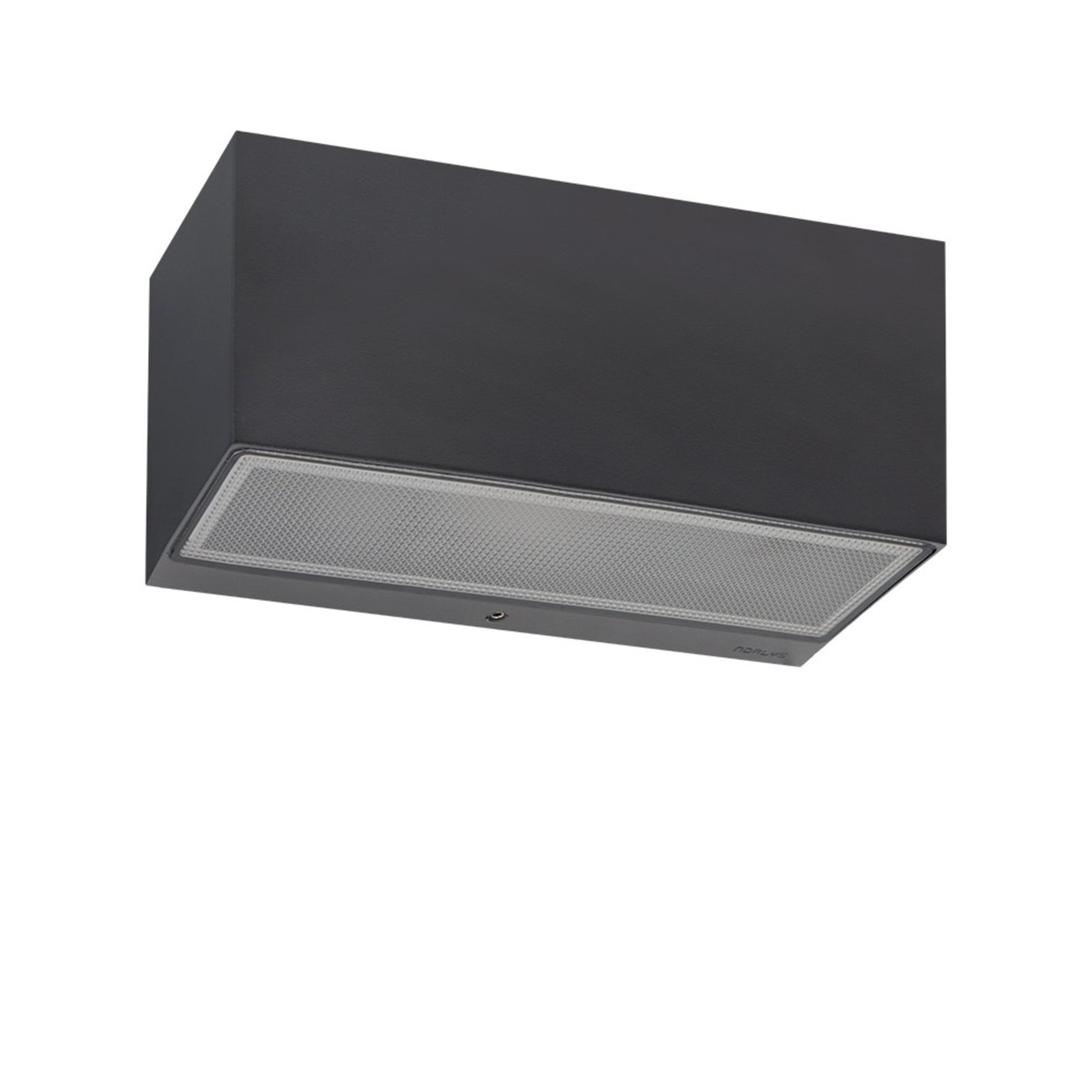 Asker Big Down LED Aplique Exterior Grafito - Norlys - Terraza - Aluminio