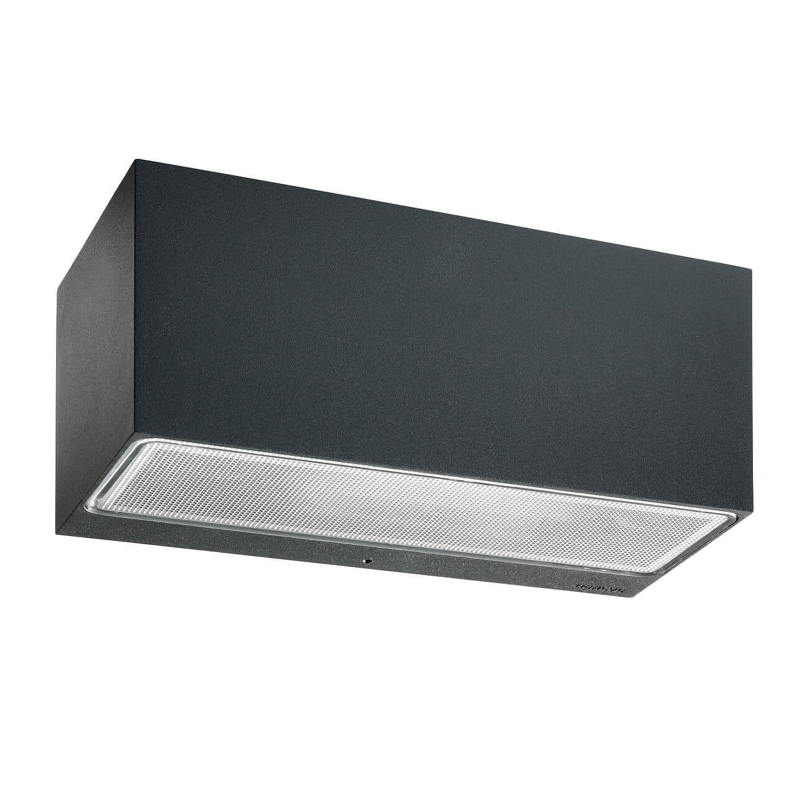 Asker Big Up/Down LED Aplique Exterior Bidireccional Grafito - Norlys - Terraza - Aluminio