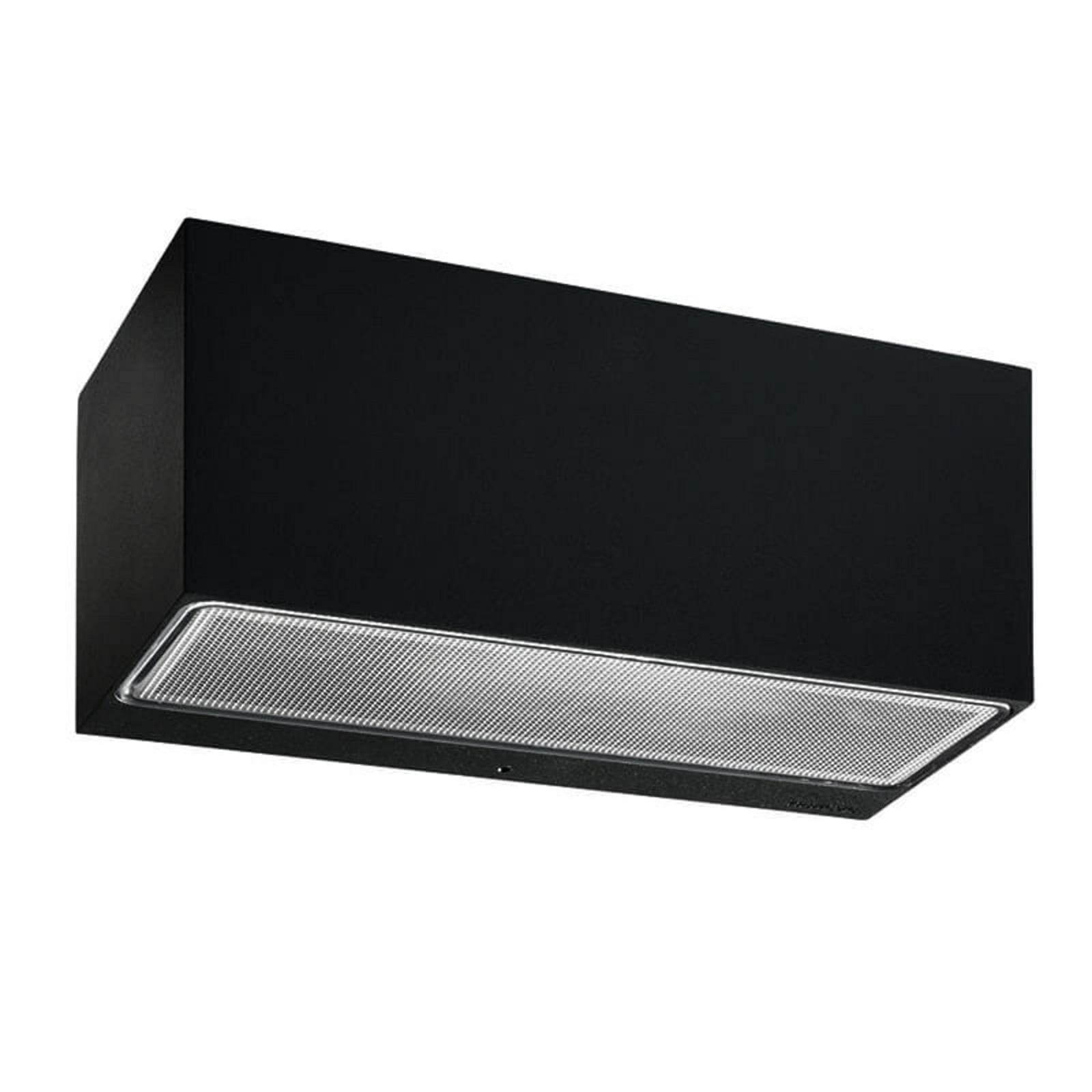 Asker Big Up/Down LED Aplique Exterior Bidireccional Negro - Norlys - Terraza - Aluminio