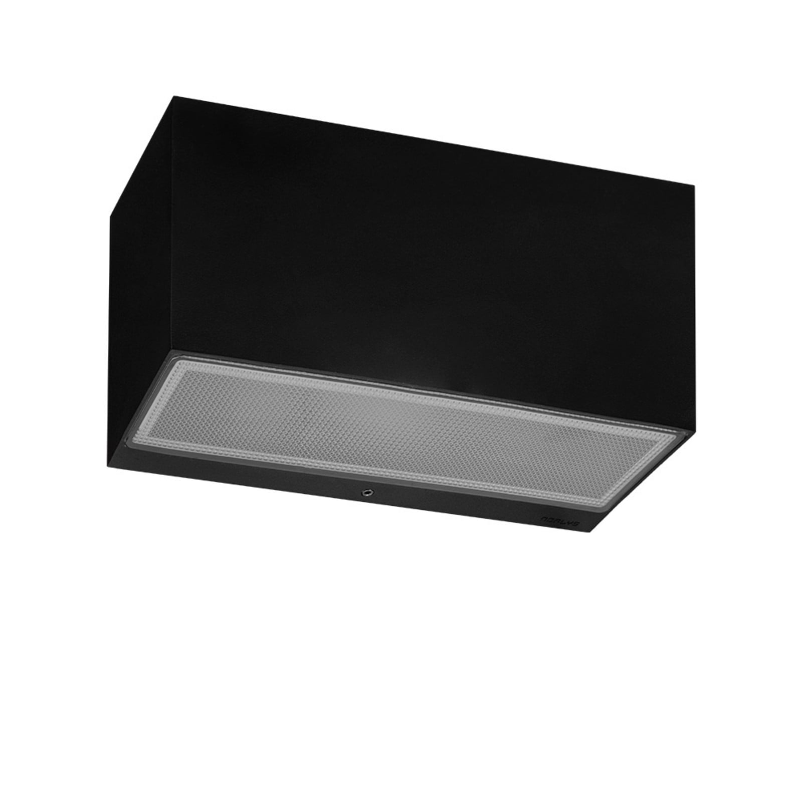 Asker Pro LED Aplique Exterior Negro - Norlys - Terraza - Aluminio