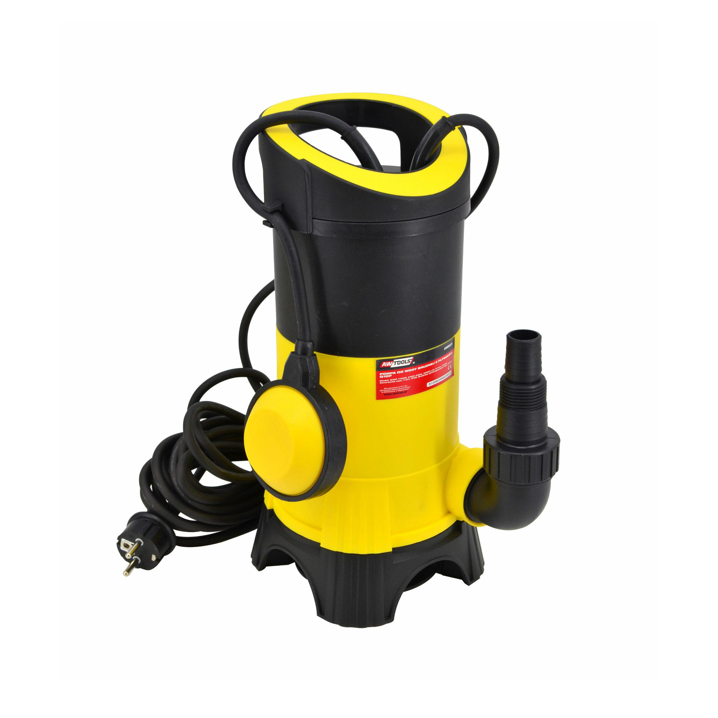 AWTOOLS BOMBA DE AGUA SUCIA 1100W
