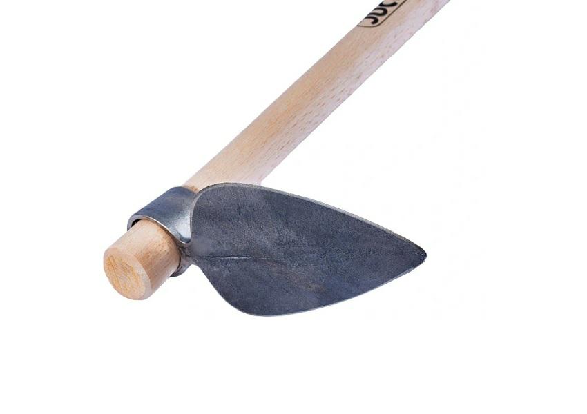 Azada corazón grande 110mm, Herramienta para jardinería, Resistente, Mango ergonómico