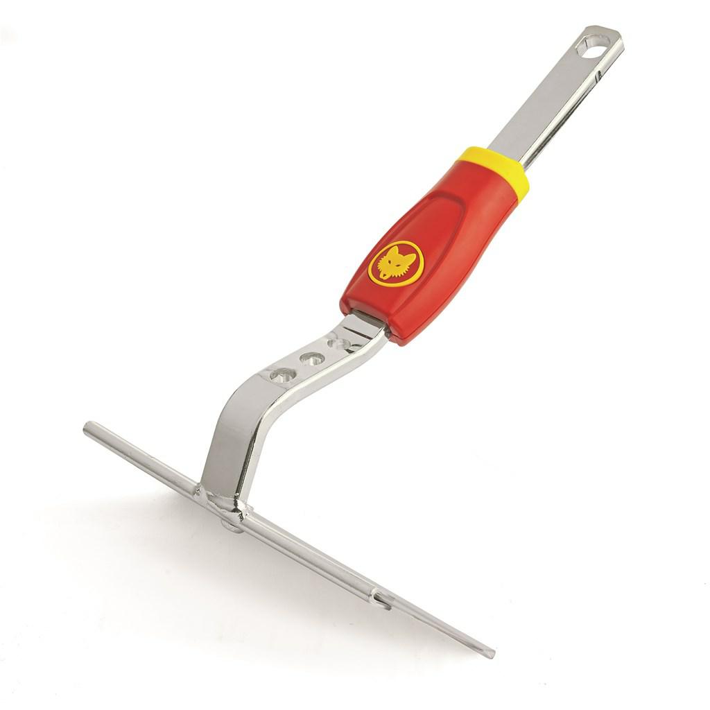 Azada Wolf Garten HW-M 15, herramienta de jardinería, ideal para cavar y remover tierra en macizos de flores y jardines, tamaño compacto de 15 cm.