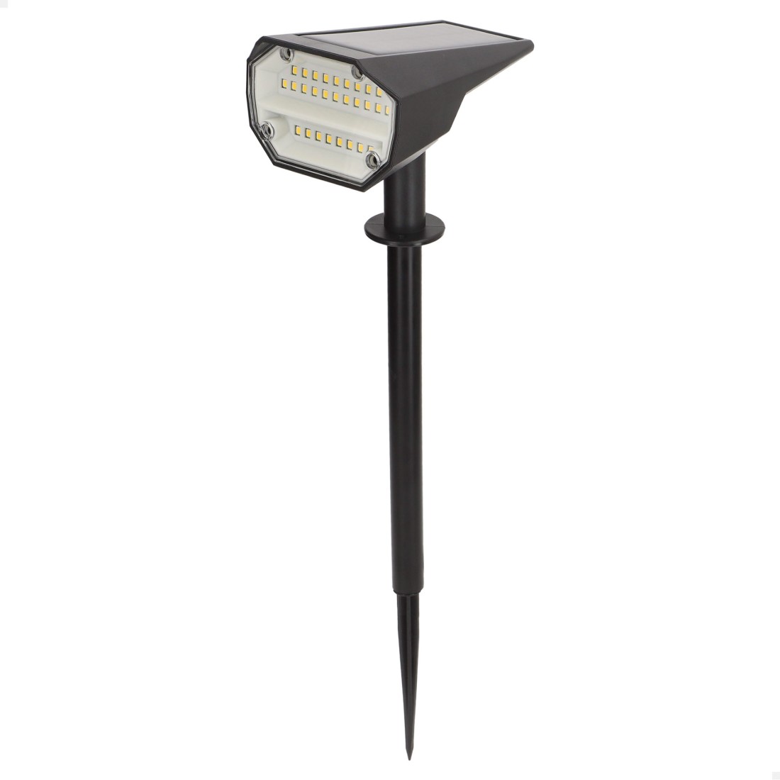 Baliza solar led luz cálida con 2 intensidades 5-10 lúmenes