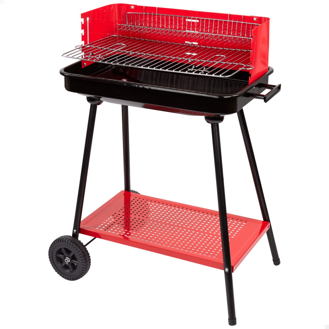 Barbacoa carbón portátil para 4 niveles