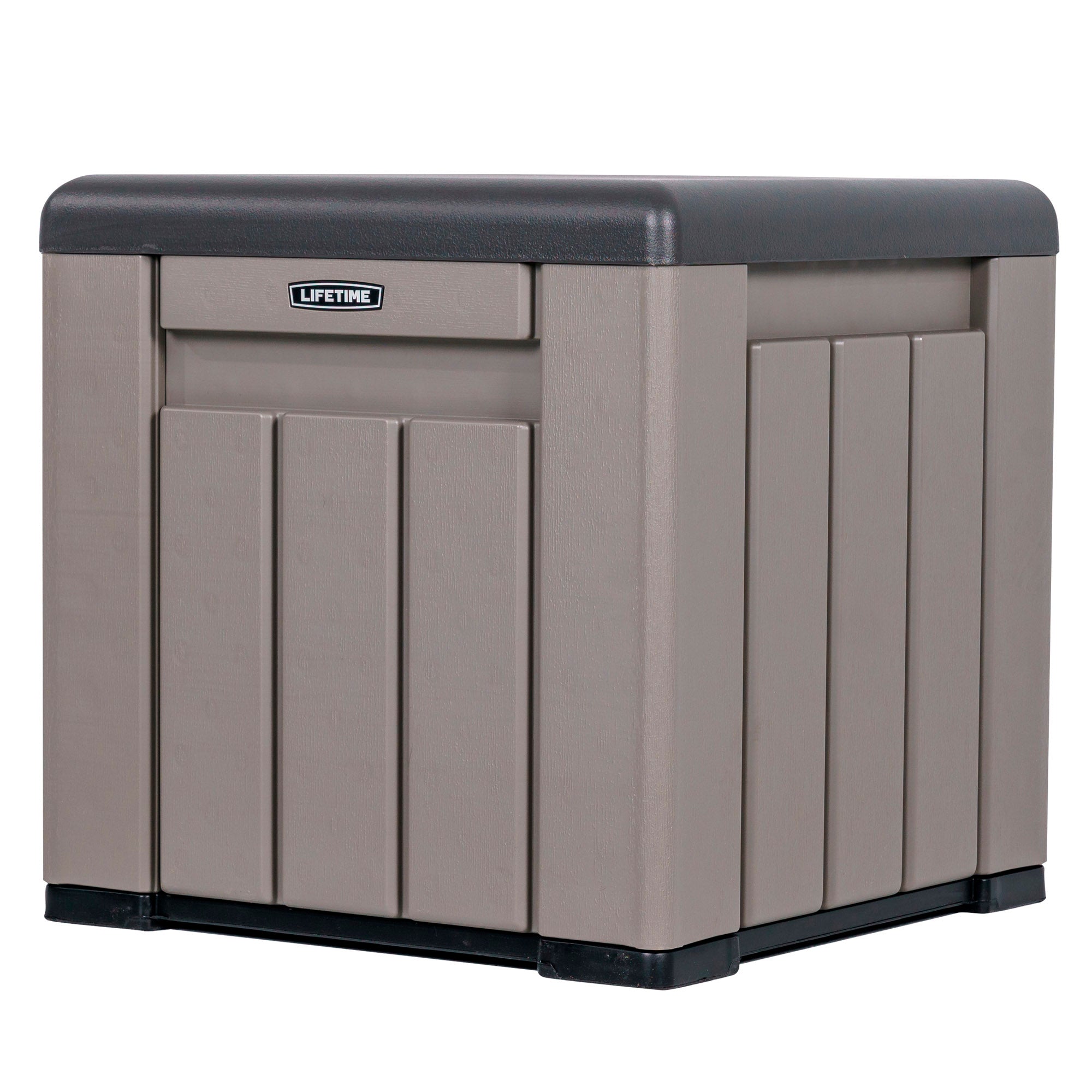 Baúl almacenaje exterior gris 95 l - 92312