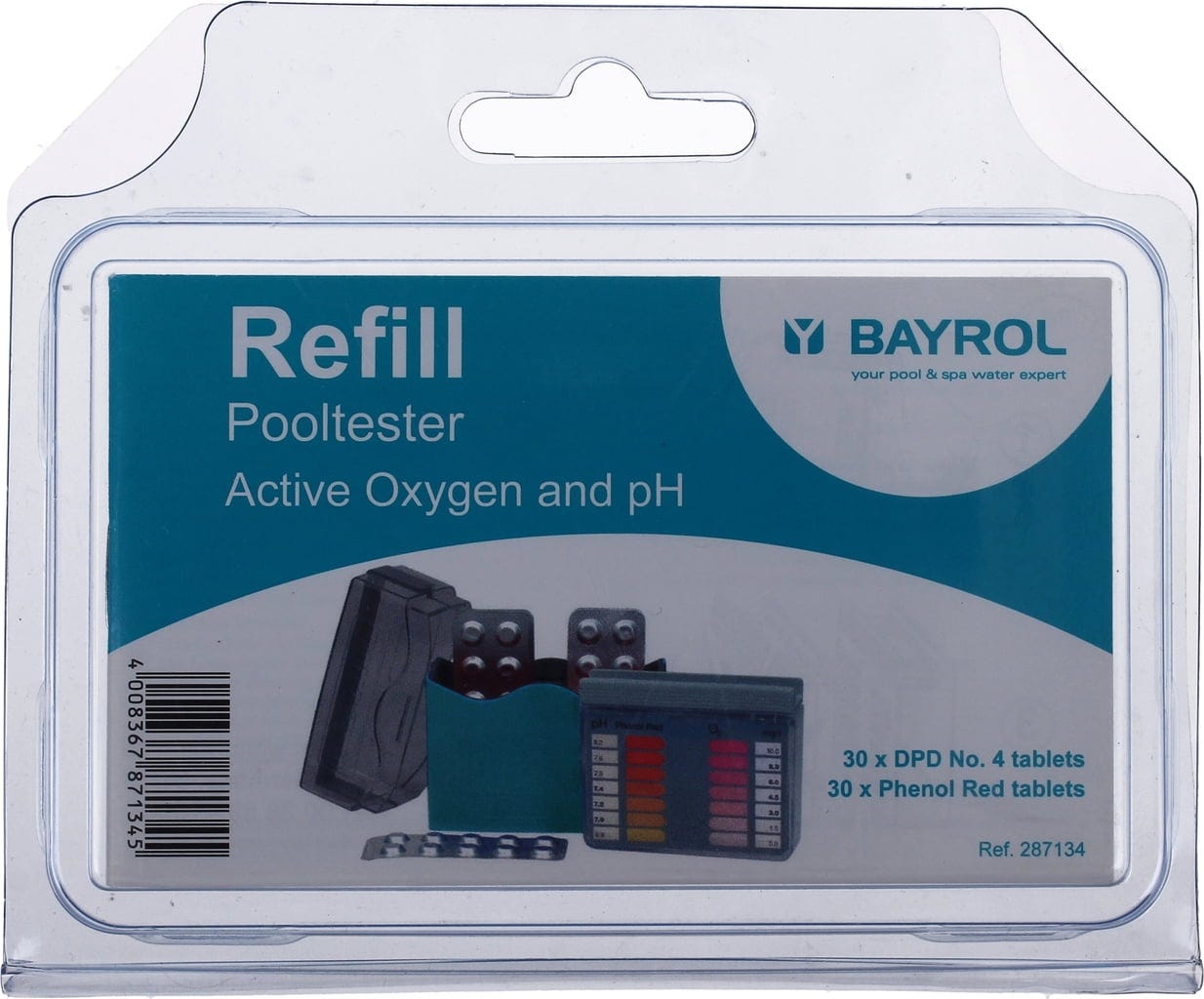 BAYROL Nachfüllpackung Pooltester pH/O2 - 1 Stk