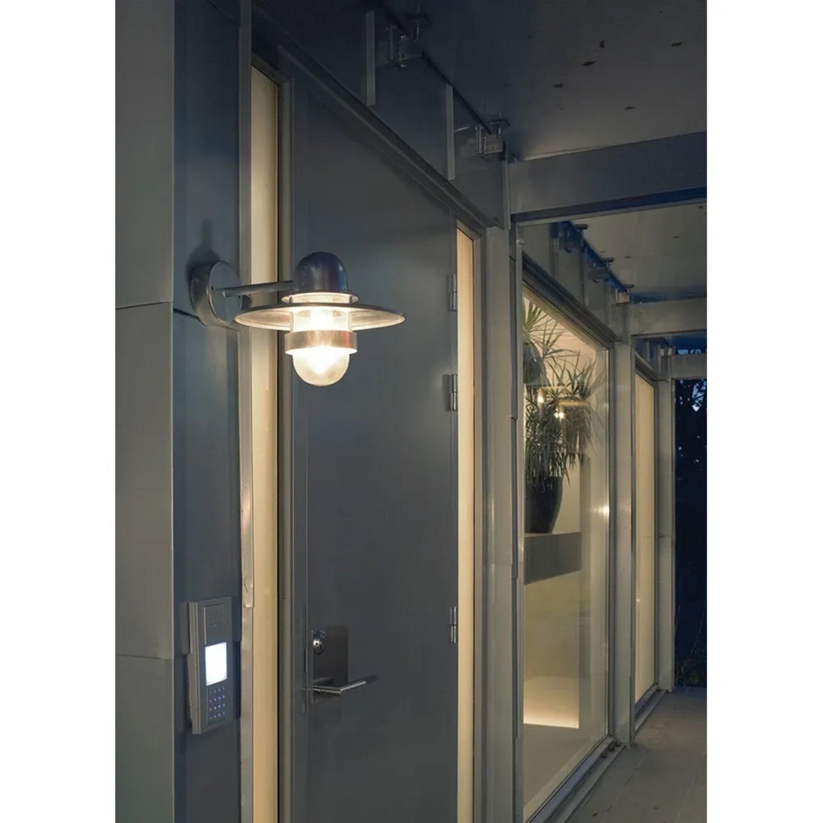 Bergen Aplique Exterior Galvanizado - Norlys - Metal