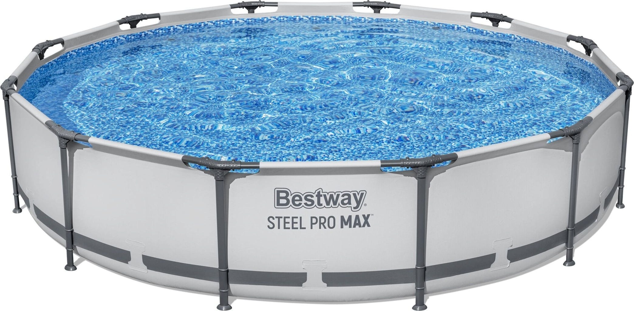 Bestway Frame Pool Set Steel Pro MAX™ Ø 366 x 100 cm inkl. Filterpumpe - 1 Stk