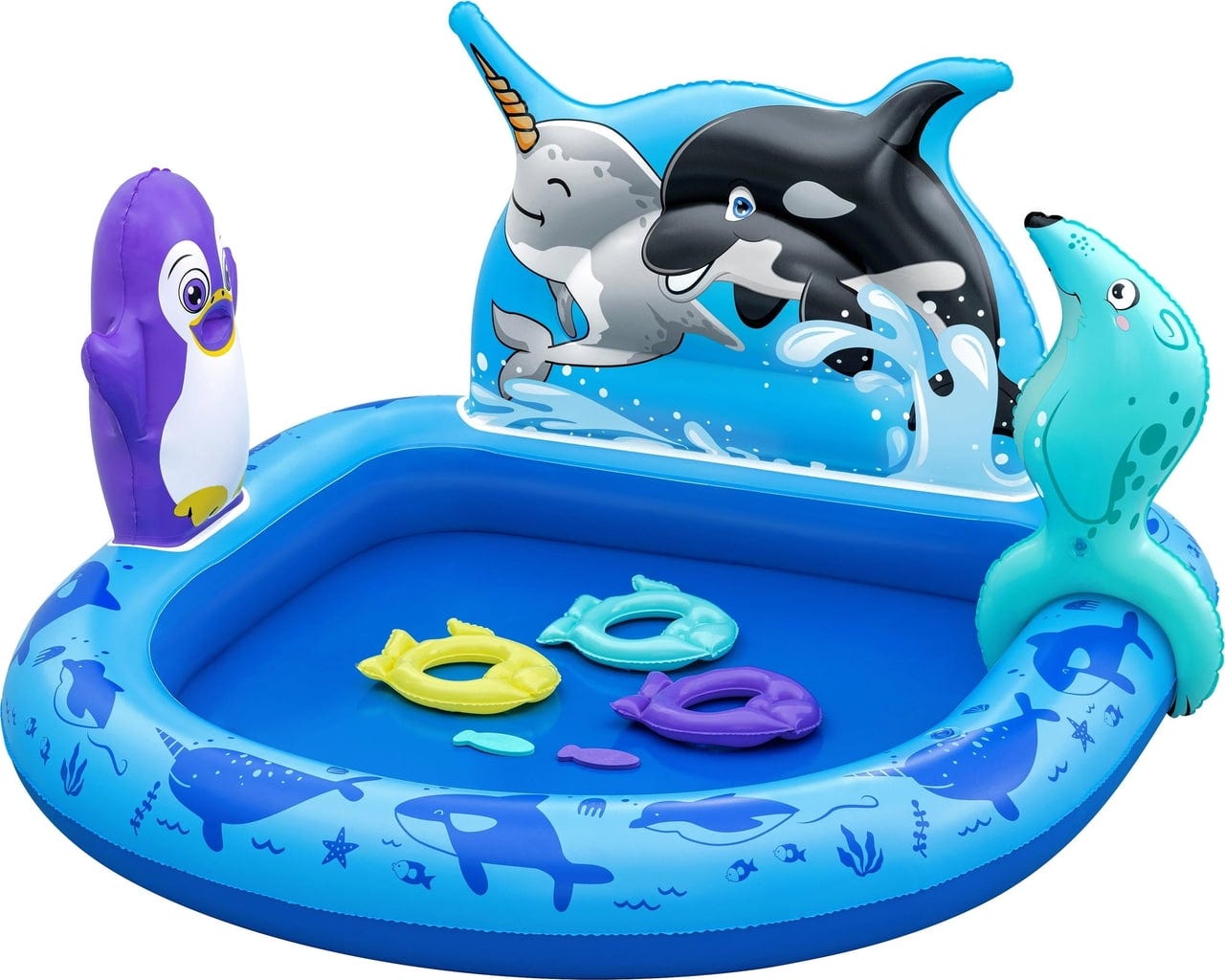 Bestway Wasserspielcenter Polar Pals™ 134 x 131 x 73 cm - 1 Stk