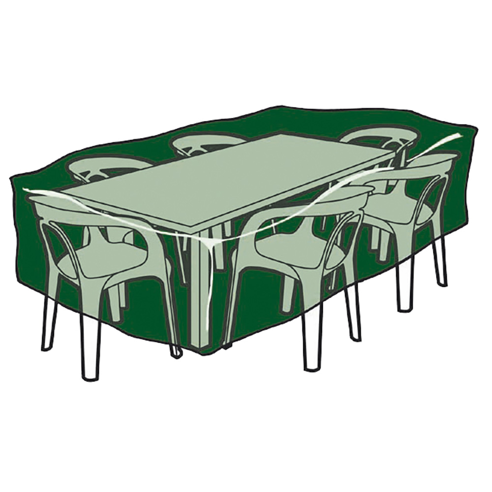 Biotop B2237 - Funda rectangular cubre mesas y sillas de poliéster