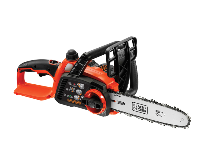 Black & Decker GKC1825L20 motosierra Negro, Naranja