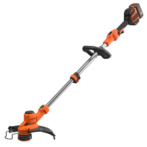 BLACK+DECKER Desbrozadora Cortabordes a Batería 36V, Ancho de Corte 33cm, Motor Brushless, Función Trim Edge, Incluye 1 Batería Litio 2.5Ah, Modelo BCSTA536L1-QW