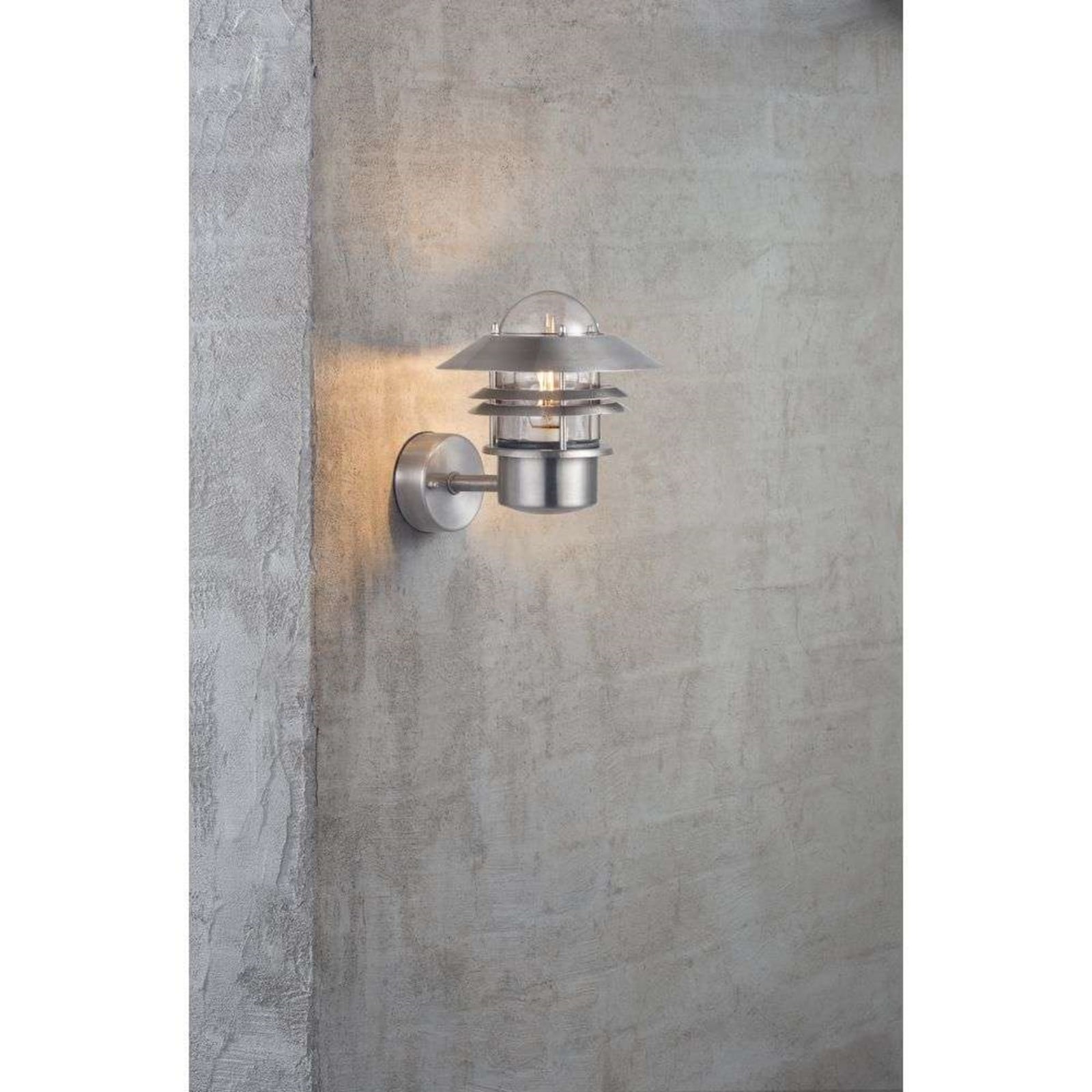 Blokhus Up Aplique de Pared Galvanised - Nordlux - Metal