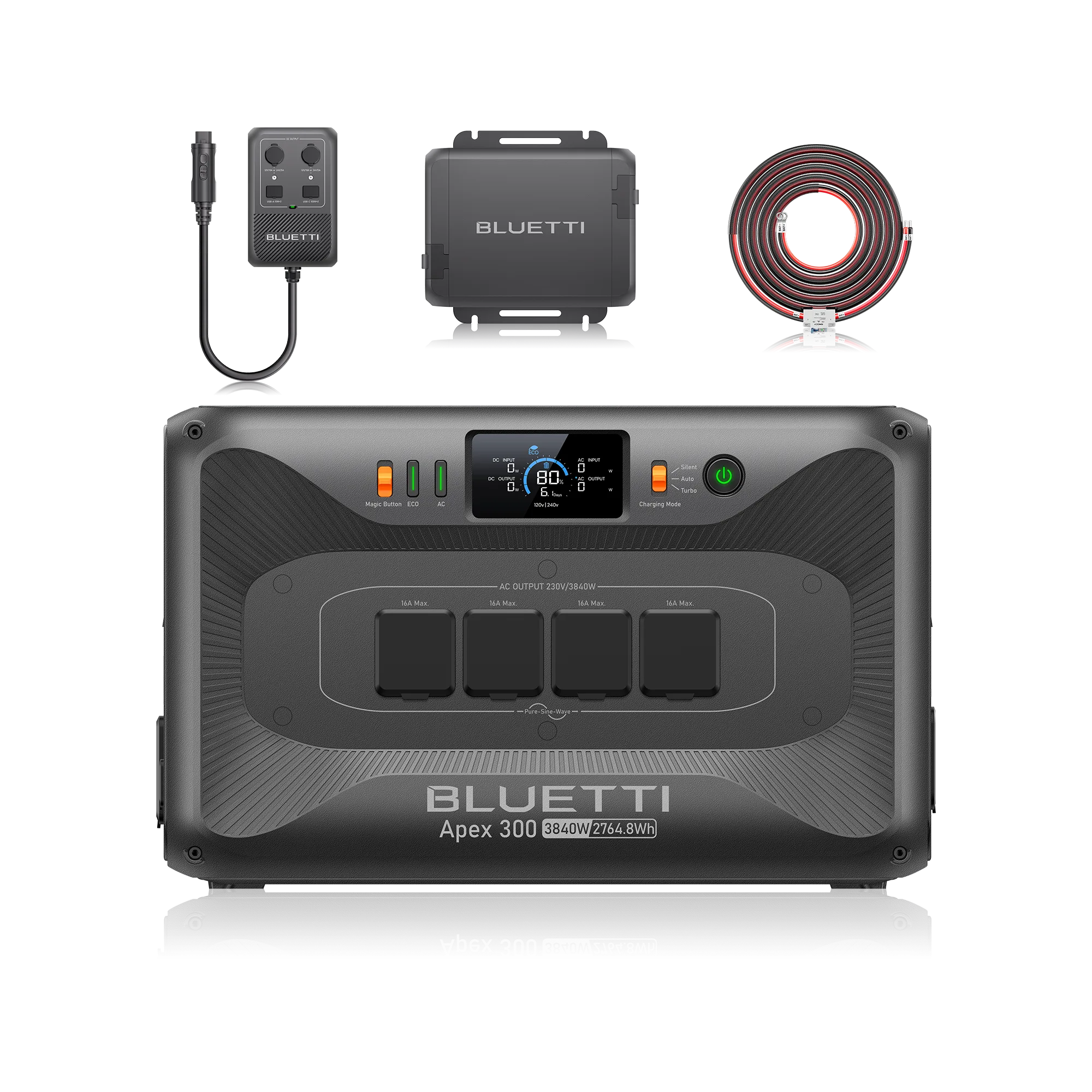 BLUETTI Apex 300+Charger 1+Hub D1 Apex 300+Hub D1+Charger 1