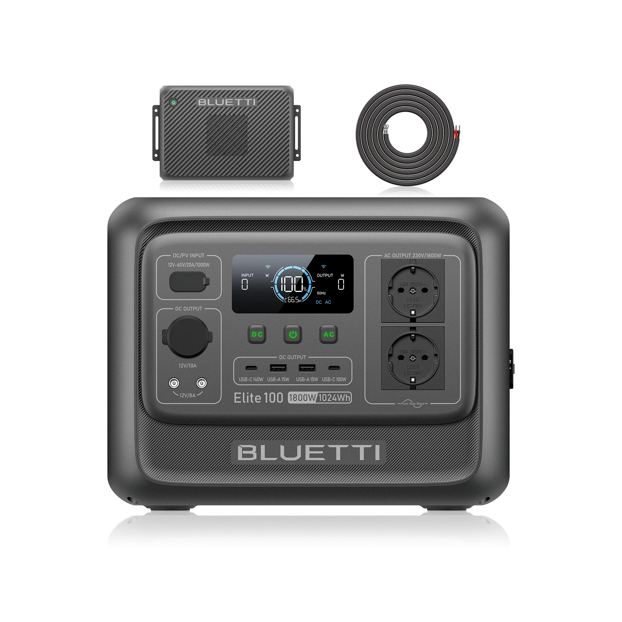 BLUETTI Elite 100 V2 + Charger 2 Elite 100 V2 + Charger 2