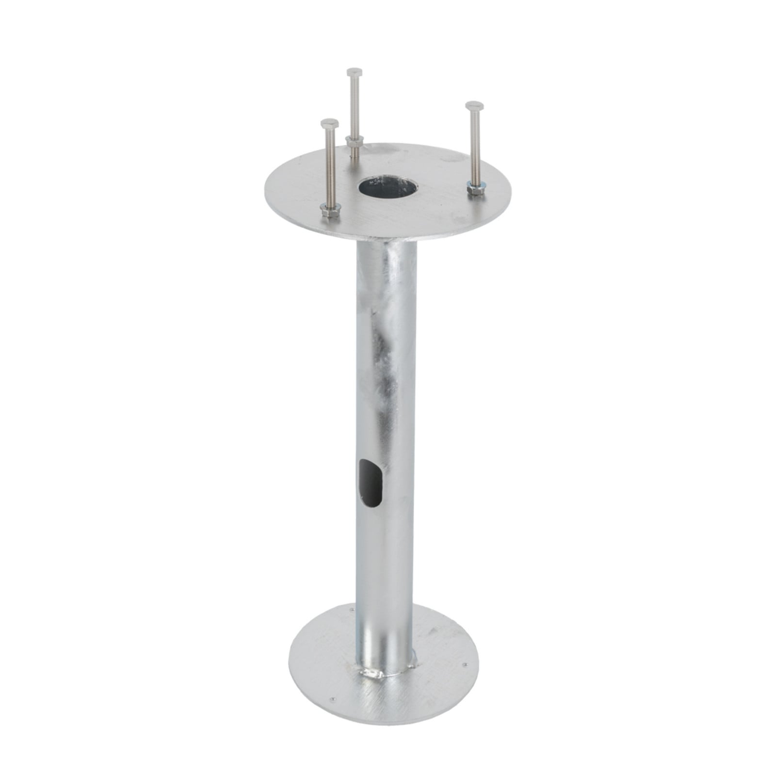 Bolardo luminoso LED Egersund, 63 cm, color grafito, con anclaje al suelo - Norlys - Aluminio