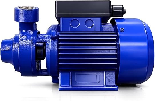 Bomba de Agua para Vivienda Riego y Jardin deAlta Presion y Capacidad 2000 l/h Electrobomba Periferica 0.5 Cv 230 V Cisterna Tanques Sistema Presion Superficie Hierro Fundido Compacta Solida - Fluvia