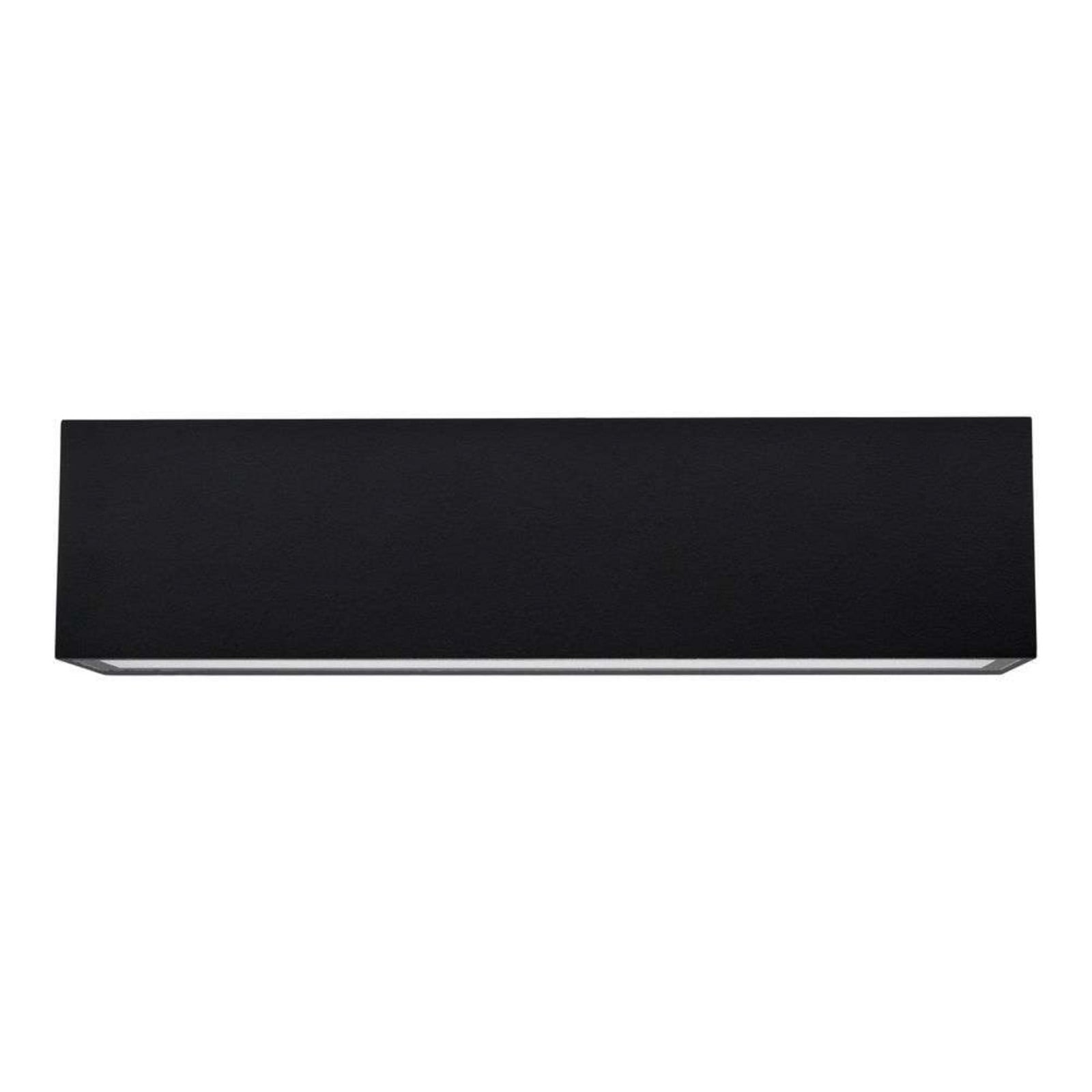 Brick Up/Down Aplique Exterior Negro - Antidark - Terraza - Aluminio