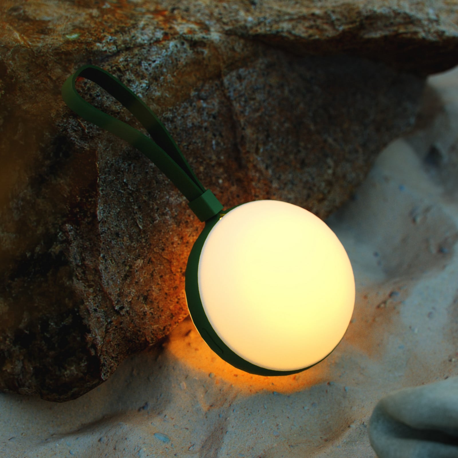 Bring To-Go 12 Lámpara Exteriores White/Green - Nordlux Bring to go - Plástico