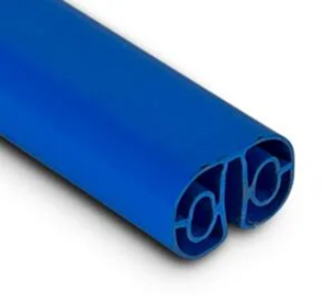 BWT Stahlwandpool-Handlauf-Set Standard Oval - Blau - 700 x 300 cm