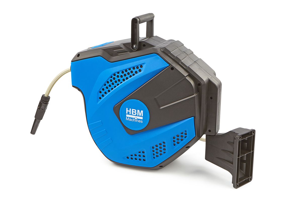 Cajas de manguera de pared profesionales HBM, enrolladores de agua