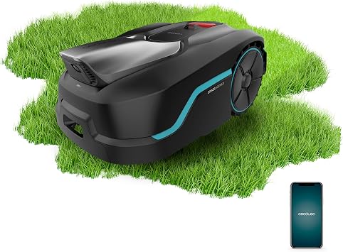 Cecotec Robot Cortacésped sin Cable Perimetral Conga Grasshopper 800 ProAI