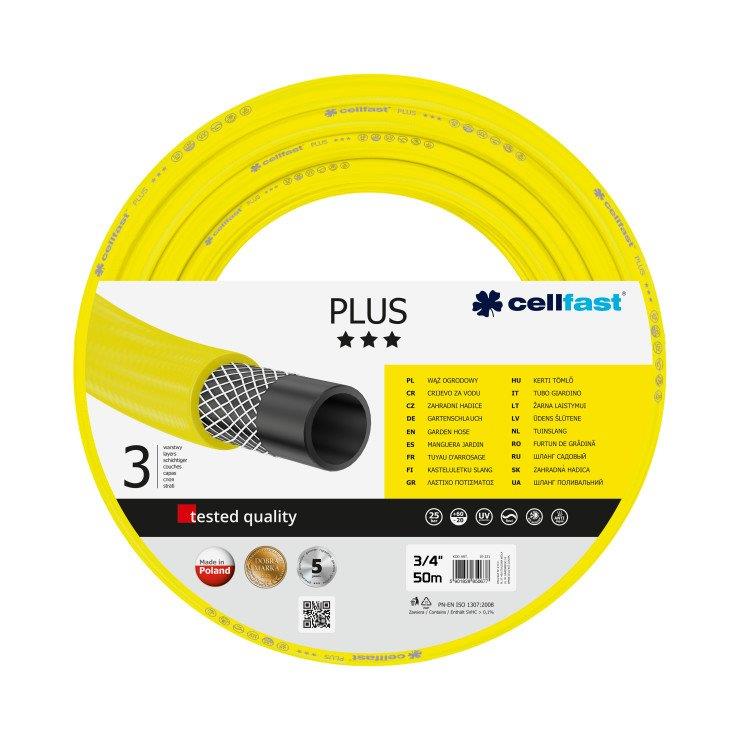 Cellfast 10-221 manguera de jardín 50 m por encima del suelo amarillo
