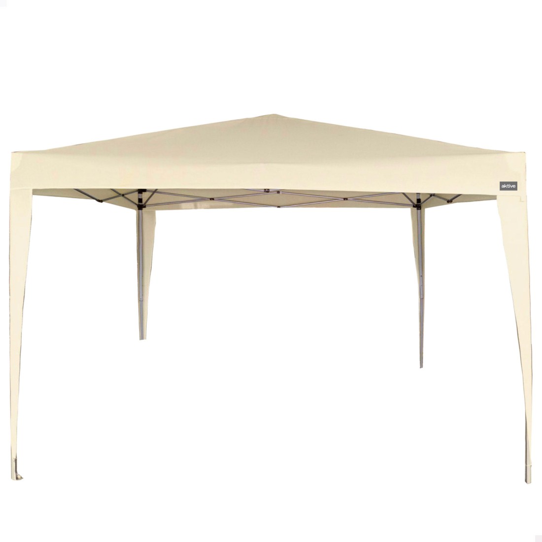 Cenador plegable 300x300x240 cm crema