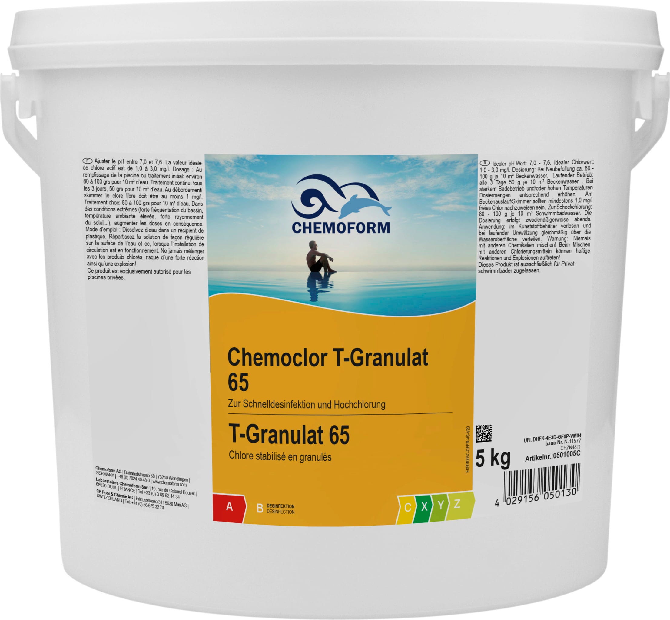 CF. Group Chlorgranulat Organisch - 5 kg
