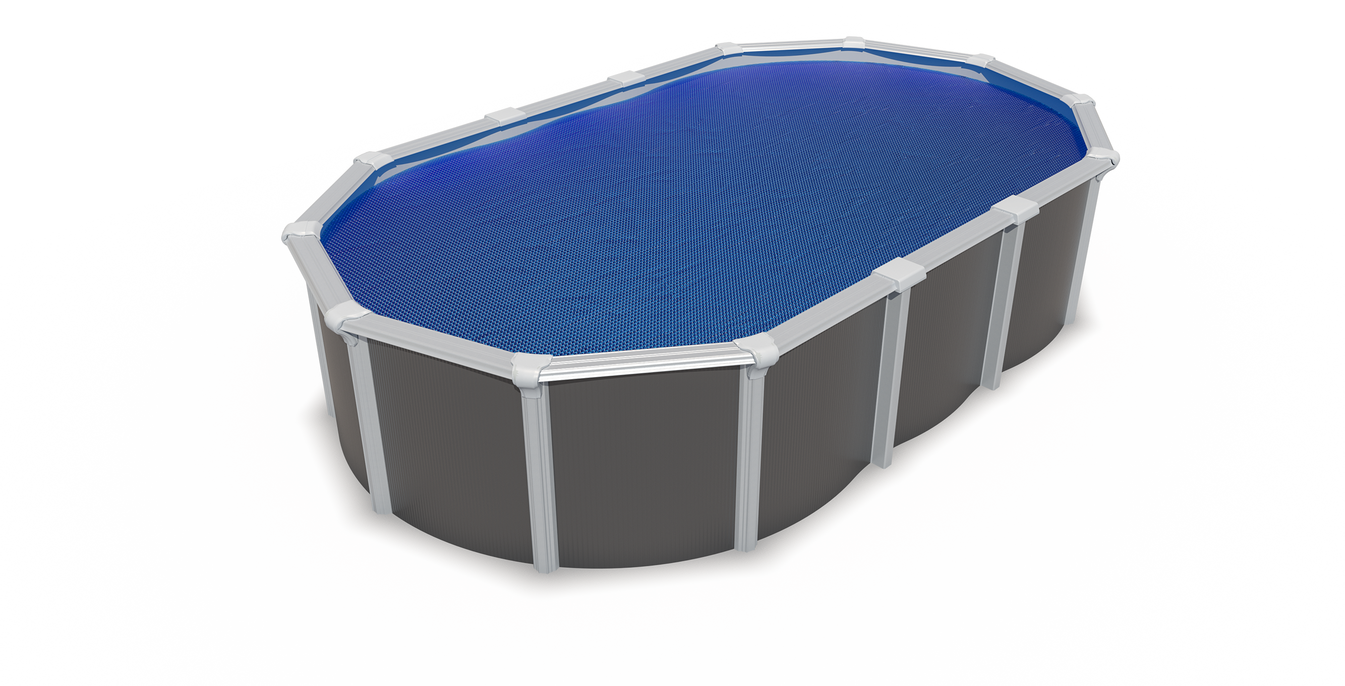 CF. Group Solarfolie Oval Classic Blue 630 x 370 cm - 300 µ