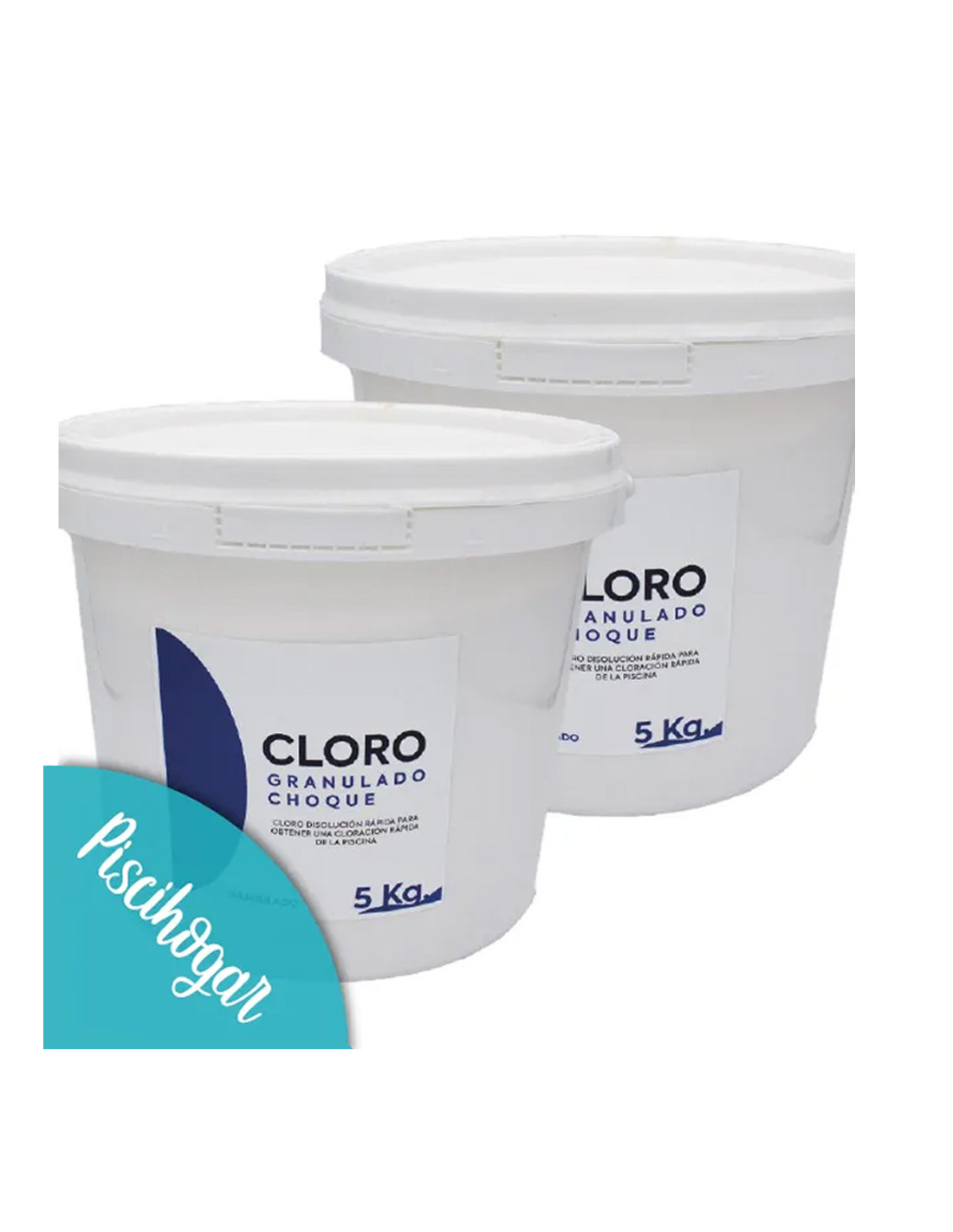 Cloro granulado de choque - 5kg | Pack 2