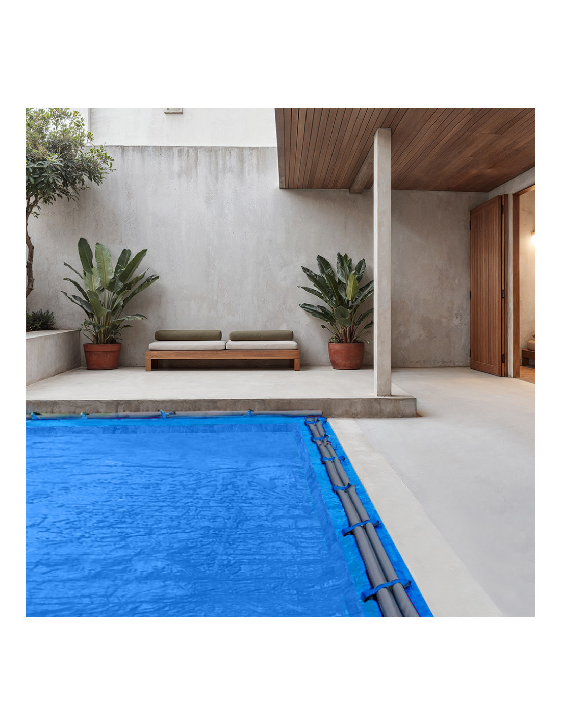 CoberFácil | Cobertor SIN Anclajes | Rafia Forte 220 gr/m²