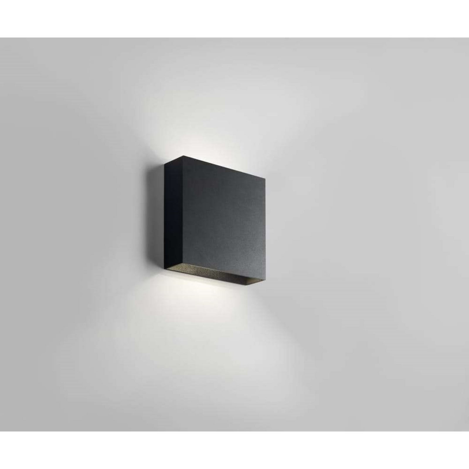 Compact W1 Aplique de Pared Up/Down 2700/3000K Black - LIGHT-POINT - Sala de estar / salón - Aluminio
